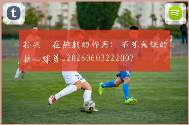 孙兴慜在热刺的作用：不可或缺的核心球员_20260603222007